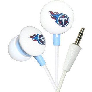 Tennessee Titans NFL Team Logo iHip Ear buds (iPod, iPad, iPhone Compatible)  Sports Fan Headphones  Sports & Outdoors