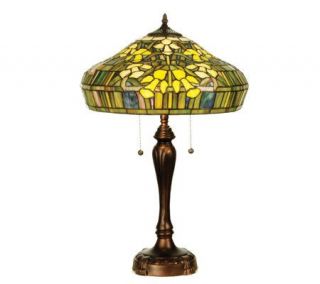 Tiffany Style Jonquil Table Lamp —
