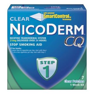 NicoDerm CQ Patches Clear 21mg Step 1