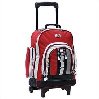 CalPak Awestruck Double Compartment Rolling Backpack