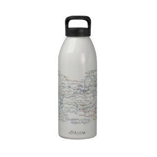 Seoul Subway Map Water Bottle