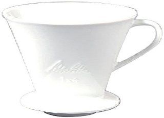 Melitta Number 4 Porcelain Pour Over Coffee Brewing Cone, (Pack of 4)  Ground Coffee  Grocery & Gourmet Food