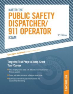 Master the Public Safety Dispatcher/ 911 Operator Exam (Paperback) General Study Guides
