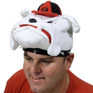 Georgia Bulldogs Mascot Hat  Sports Fan Novelty Headwear  Sports & Outdoors