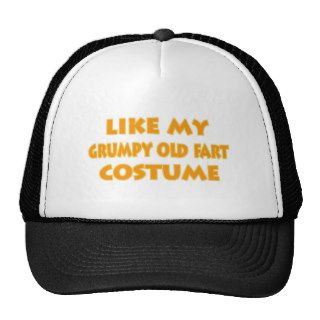 Grumpy old fart Costume Hat