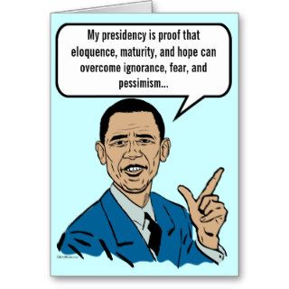 Obama Personalized Humor Card