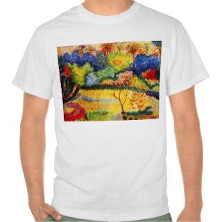 Gauguin Tahitian Landscape T shirt