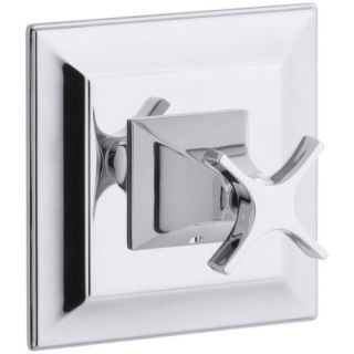 Memoirs Thermostatic Valve Trim with Stately Design and Cross Handle
