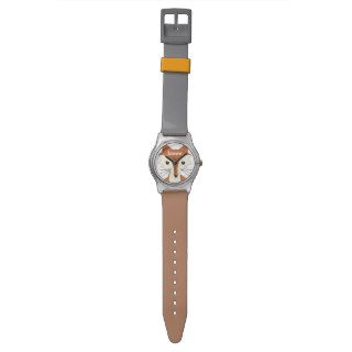Personalized Woodland Creatures Fox Wrist Watch
