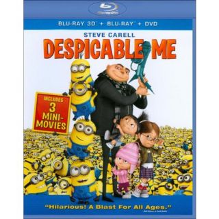 Despicable Me (Blu ray/DVD) (3D) (Widescreen)