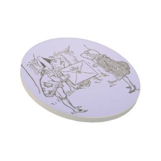 Fish Footman and the British Toad Beverage Coasters