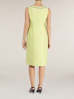 Jacques Vert Contrast piping dress Yellow