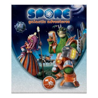 Spore Galactic Adventures Poster