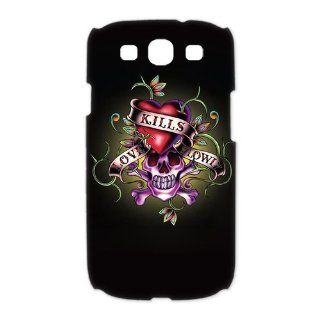 Ed Hardy Samsung Galaxy S3 I9300/I9308/I939 Case Skull Kill Love Heart Cases Cover Black at 2013newcase store Cell Phones & Accessories