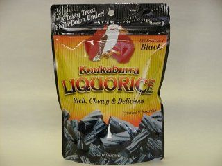 Kookaburra Black Licorice  4   10oz Bags  Licorice Candy  Grocery & Gourmet Food