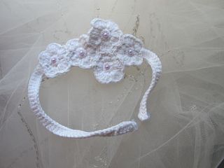 hand crochet baby headband by attic