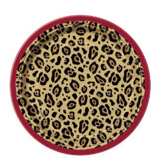 Cheetah Party 7" Cake/Dessert Plates Health & Personal Care