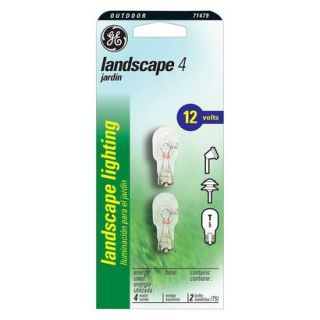 GE Landscape Lighting 4 Watt Outdoor Light Bulbs