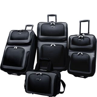 U.S. Traveler New Yorker 4 Piece Luggage Set