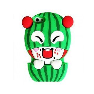 iForce Kawaii Design I Love Watermelon 3D Case for iPhone 5 Case (Silicone Watermelon Man) 