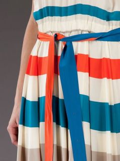 Marc By Marc Jacobs Striped Maxi Dress