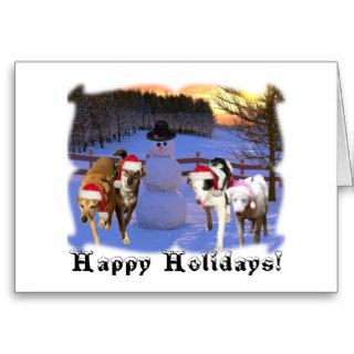 Happpy Holiday Card Mr. Magoo & Friends