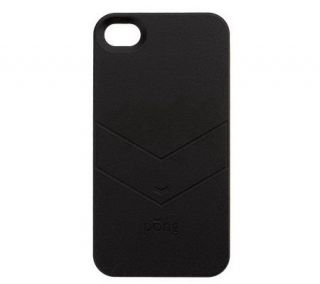 Pong Research iPhone 4 & 4S Leather Touch Cell Phone Case —