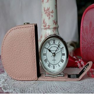 folding travel alarm clock by lytton and lily vintage home & garden