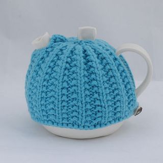 handmade cosy teapot by linda bloomfield