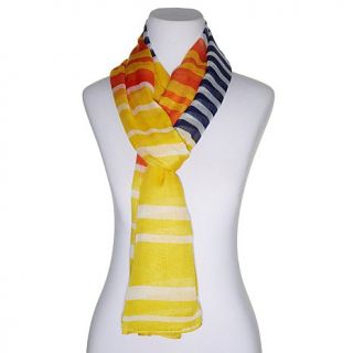 Hot in Hollywood Oblong Striped Scarf