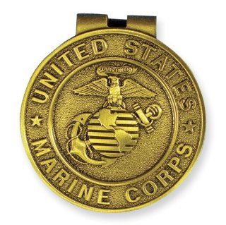 Marines Antique Finish Bronze Money Clip Jewelry