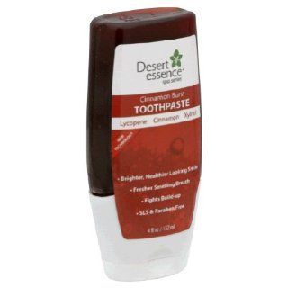 DESERT ESSENCE Toothpaste Cinnamon Burst 4 oz Health & Personal Care