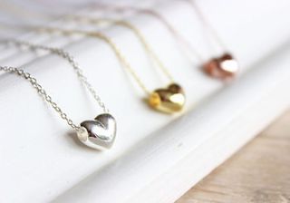 heart necklace by lily & joan