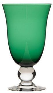 Lenox Crystal Holiday Gems Emerald All Purpose, Set of 4 Wine Glasses Kitchen & Dining
