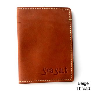 Sea Salt Genuine Leather Passport Case Claudia G. Leather Bags