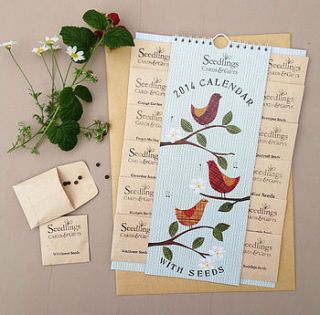 gardening trug set by seedlings cards