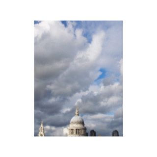 St Paul's Cathedral   London Gallery Wrap Canvas