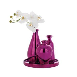 Torre & Tagus Mia Mini Bud Vase Set, Pink   Decorative Vases