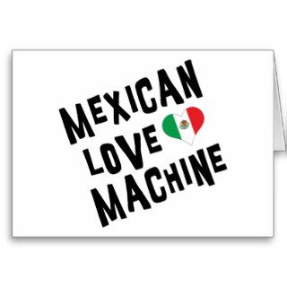 Mexican Love Machine Cards