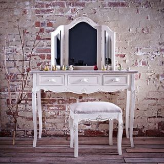 brittany mirror dressing table and stool by daisy west
