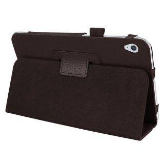 Sanheshun Folio PU Leather Case Cover Skin Stand Compatible with Acer Iconia W3 8.1 inches Tablet Color Brown Computers & Accessories