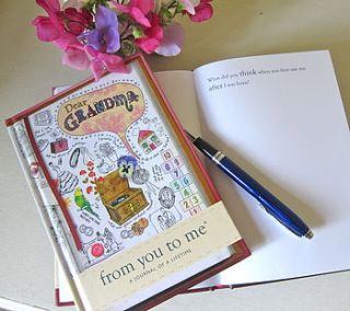 'dear grandma' journal of a lifetime by amber burge