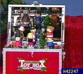 Animated Musical Christmas Toy Box —