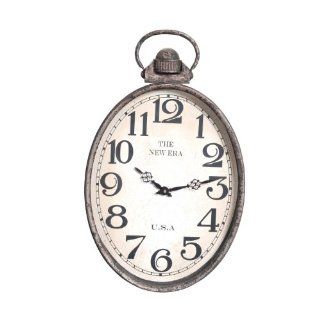 Shop Wilco Imports Oval Stop Watch Design Wall Clock with Large Easy to Read Numbers, 12 1/4 Inch by 2 Inch by 20 Inch at the  Home Dcor Store. Find the latest styles with the lowest prices from Wilco Imports