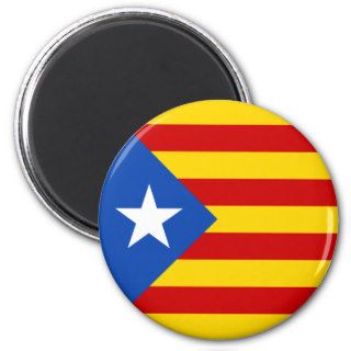 "L'Estelada Blava" Catalan Independence Flag Magnets