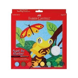 Bulk Buy Creativity For Kids Paint By Number Kit 9"X9" Tree Frog (3 Pack)   Childrens Paint By Number Kits