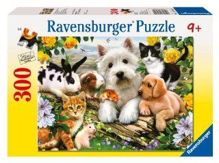 Ravensburger 13160   Frhliche Tierfreundschaft   300 Teile Puzzle Spielzeug