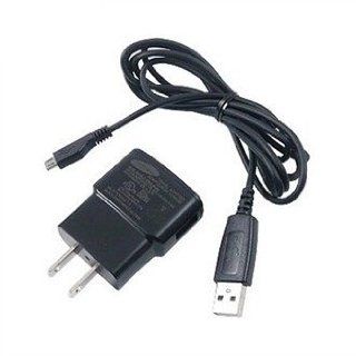 Samsung ETA0U60JBE OEM Micro Home Charger   Non Retail Packaging   Black Cell Phones & Accessories