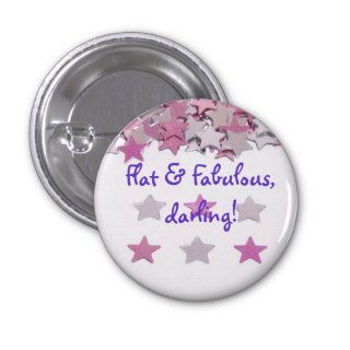 Flat & Fabulous Pin