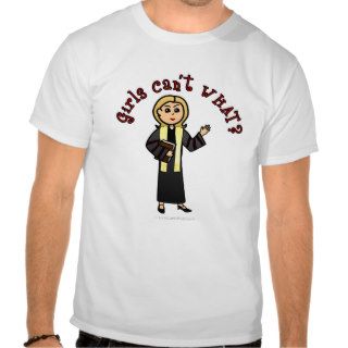 Blonde Preacher Girl T Shirt